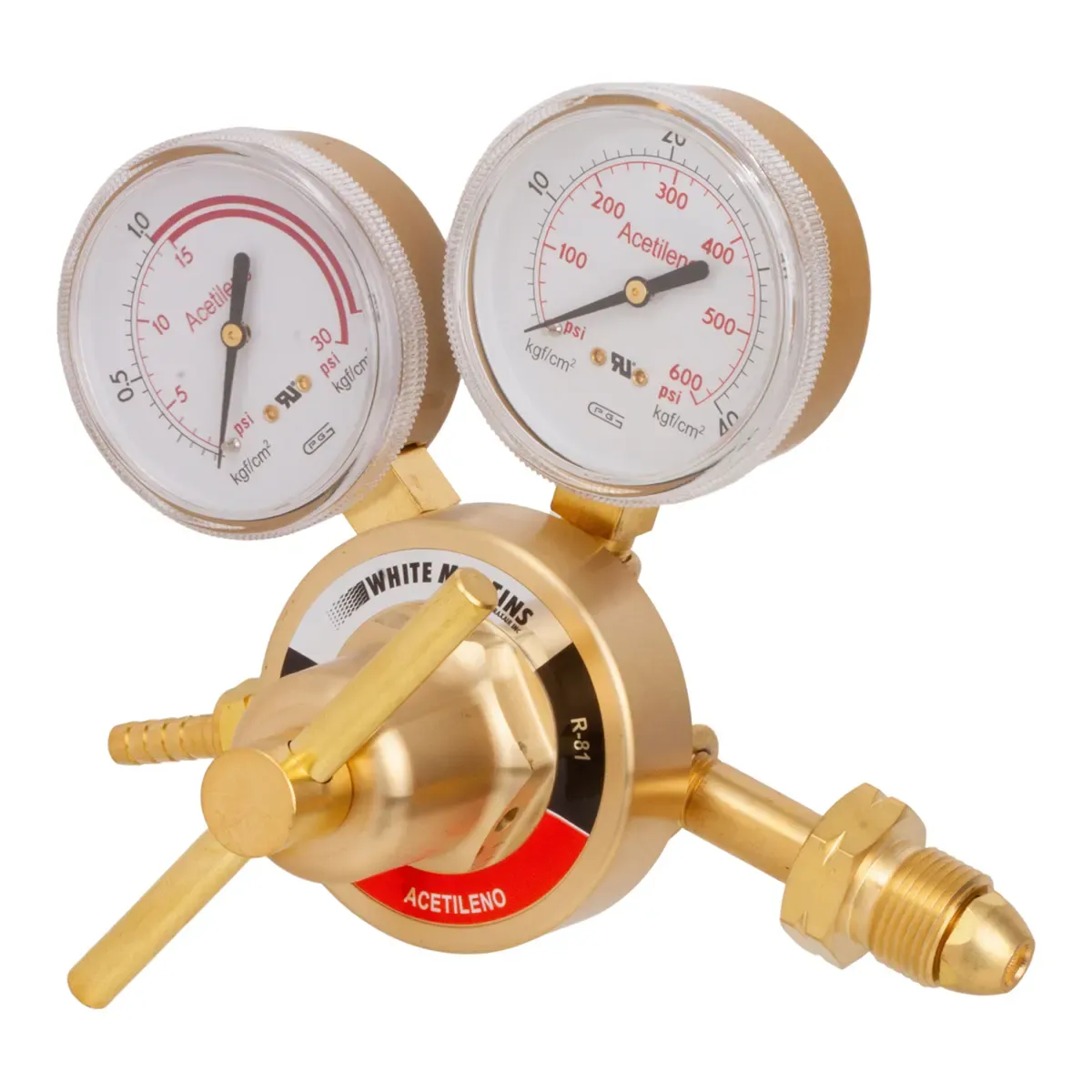 Regulador De Pressão R81 - Acetileno